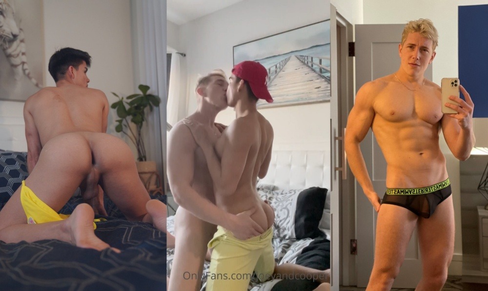 joeyandcooper Fuckingonthebed