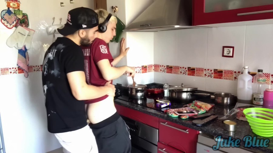 Jake Blue My Boyfriend Fucks Me in the Kitchen