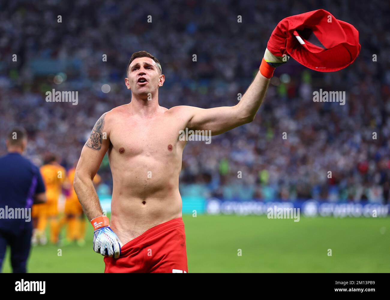 The leaked video of the naked footballer Emiliano Dibu Martinez