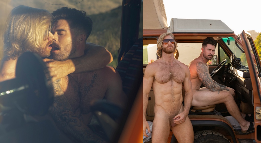 Matt Dubbe fucks Kyle Krieger in The Van