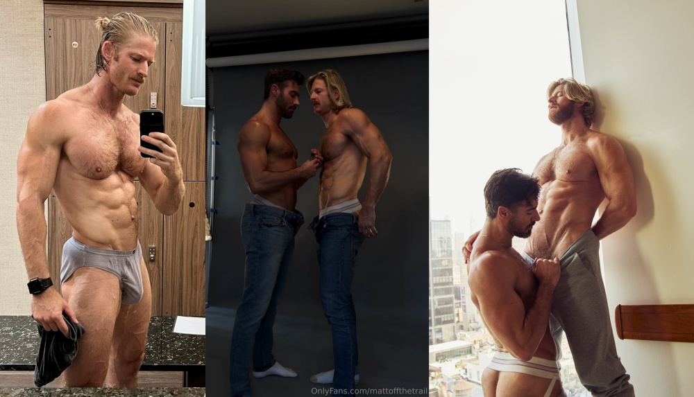 Matt Dubbe x Justin Clynes Oiled Up BTS Video For a Photoshoot