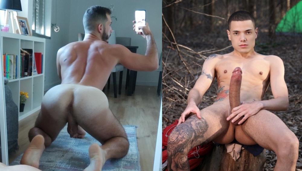Tiago Gaucho XXL cock breeds Ricky Hard