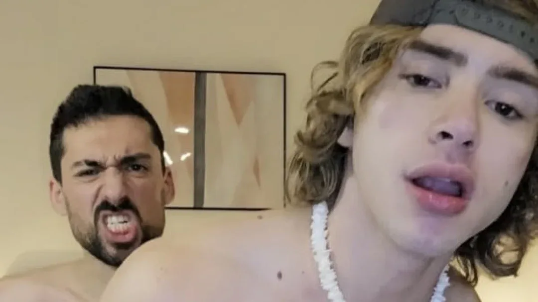 Sexy Latino gets fucked hard by a hot guy with a big cock